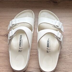 Birkenstock Classic White Slides